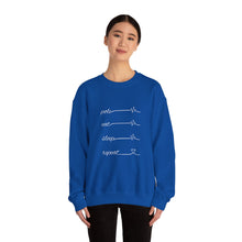 Load image into Gallery viewer, Unisex &quot;Pole Eat Sleep Repeat&quot; Crewneck Sweatshirt
