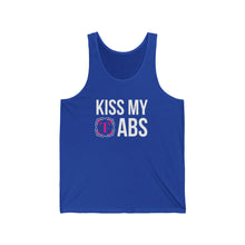 Load image into Gallery viewer, &quot;Kiss My Abs&quot; Unisex Jersey Tank
