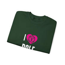 Load image into Gallery viewer, Unisex &quot;I Heart Pole&quot; Crewneck Sweatshirt
