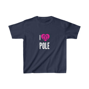 I Love Pole Kids Heavy Cotton™ Tee