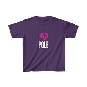 I Love Pole Kids Heavy Cotton™ Tee