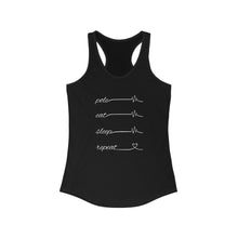 Load image into Gallery viewer, Pole Eat Sleep Repeat Racerback Tank
