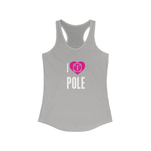 I heart Pole Racerback Tank