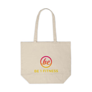 Be 1 Fitness Canvas Shopping Tote
